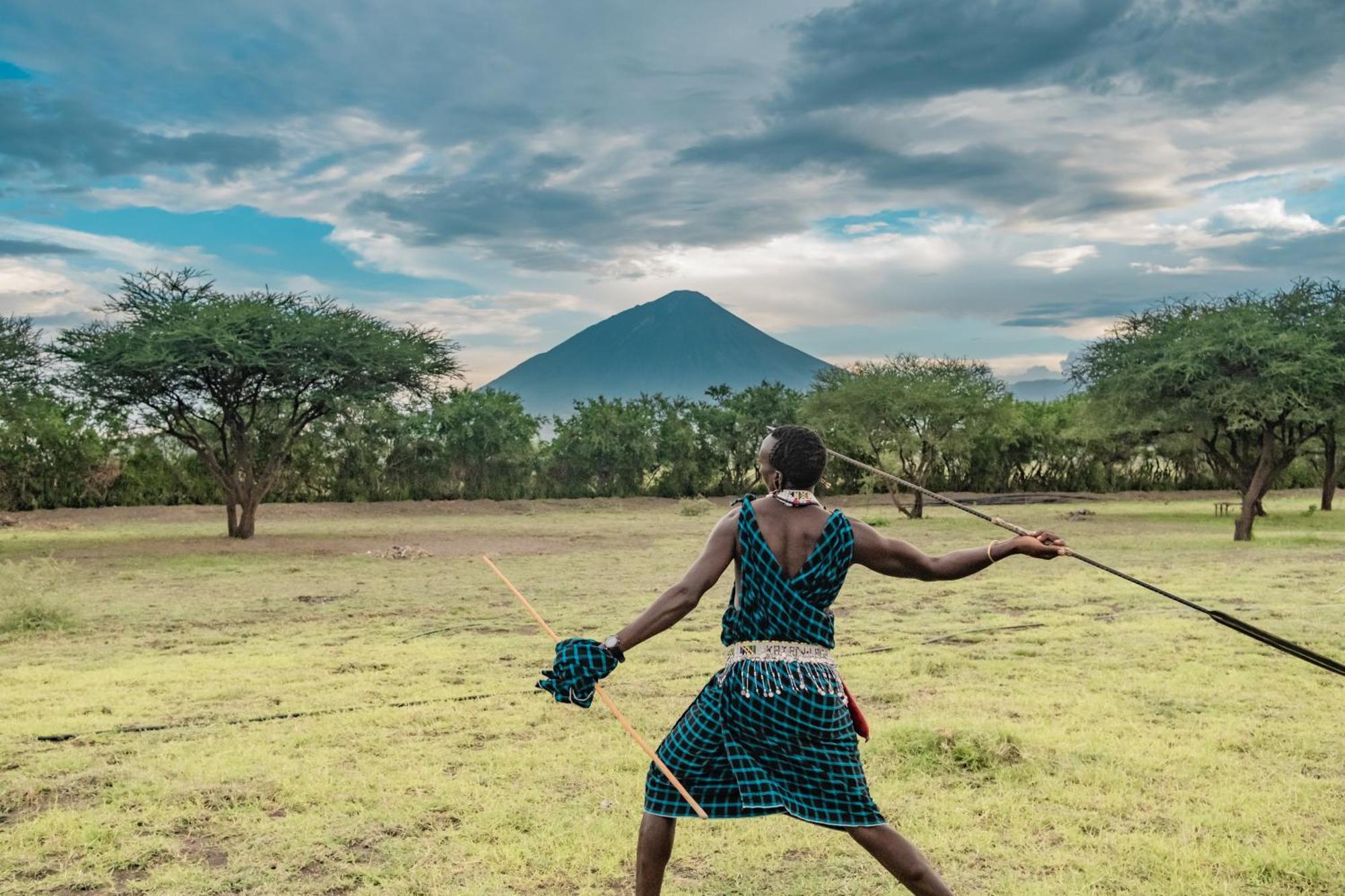 Maasai giraffe eco lodge Mtowabaga Esterno foto